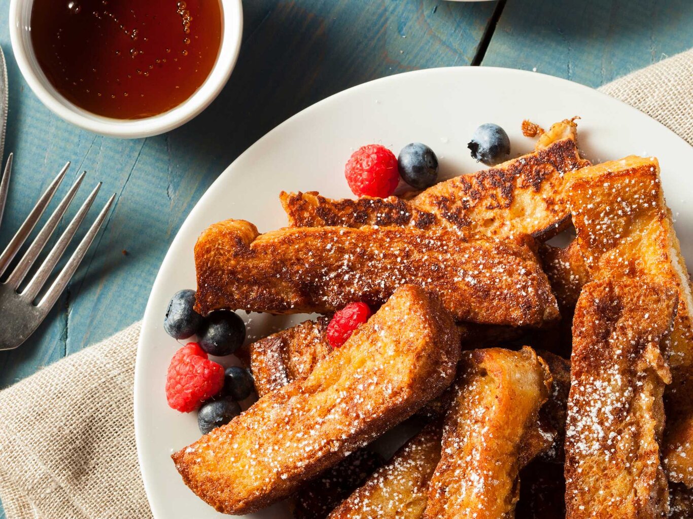 Frühstücksgenuss à la Française French Toast Sticks mit Zimt